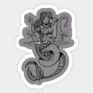 Mermaid Symbiote Sticker